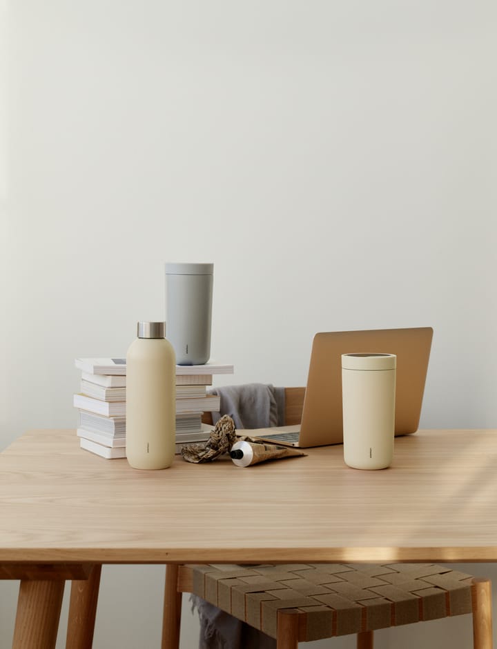 To Go Click caneca térmica 0,4 L, Mellow yellow Stelton