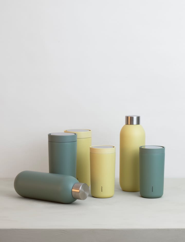 To Go Click caneca térmica 0,4 L, Mellow yellow Stelton