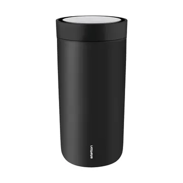 To Go Click caneca térmica 0,4 L - Soft black - Stelton