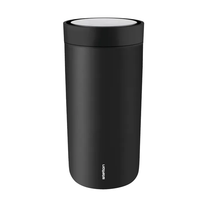 To Go Click caneca térmica 0,4 L - Soft black - Stelton