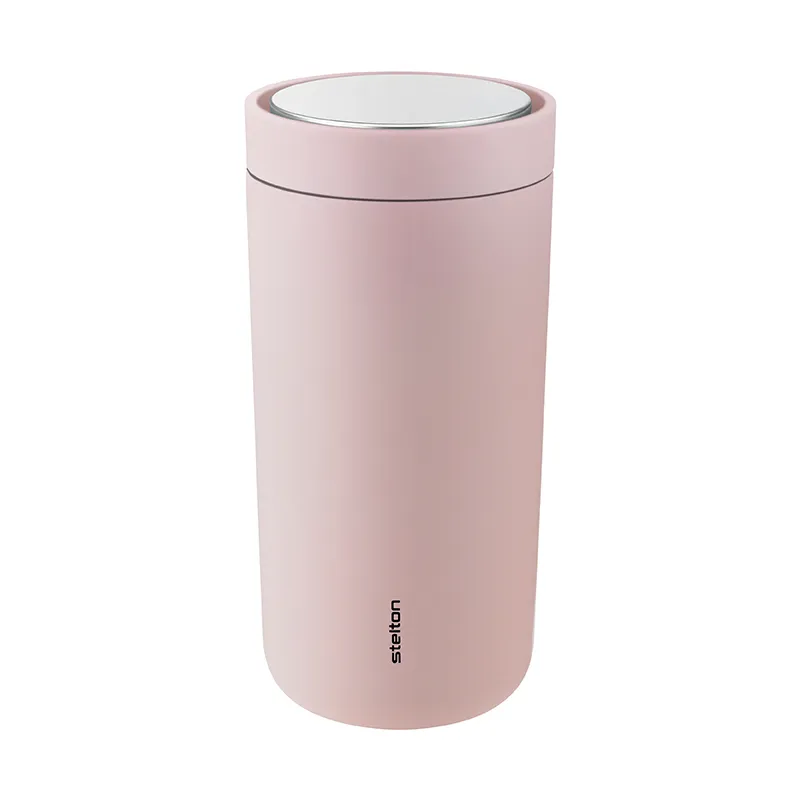 To Go Click caneca térmica 0,4 L, Soft rose Stelton