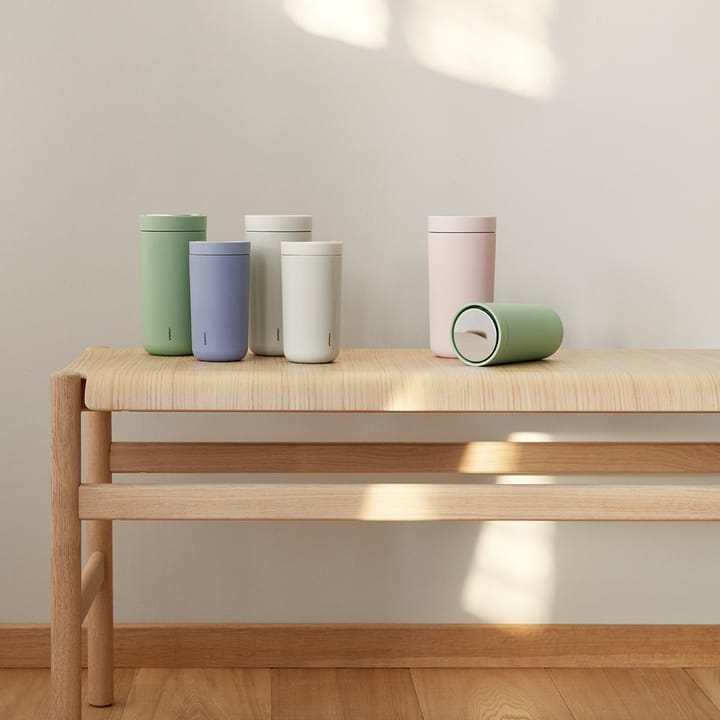 To Go Click caneca térmica 0,4 L, Soft rose Stelton
