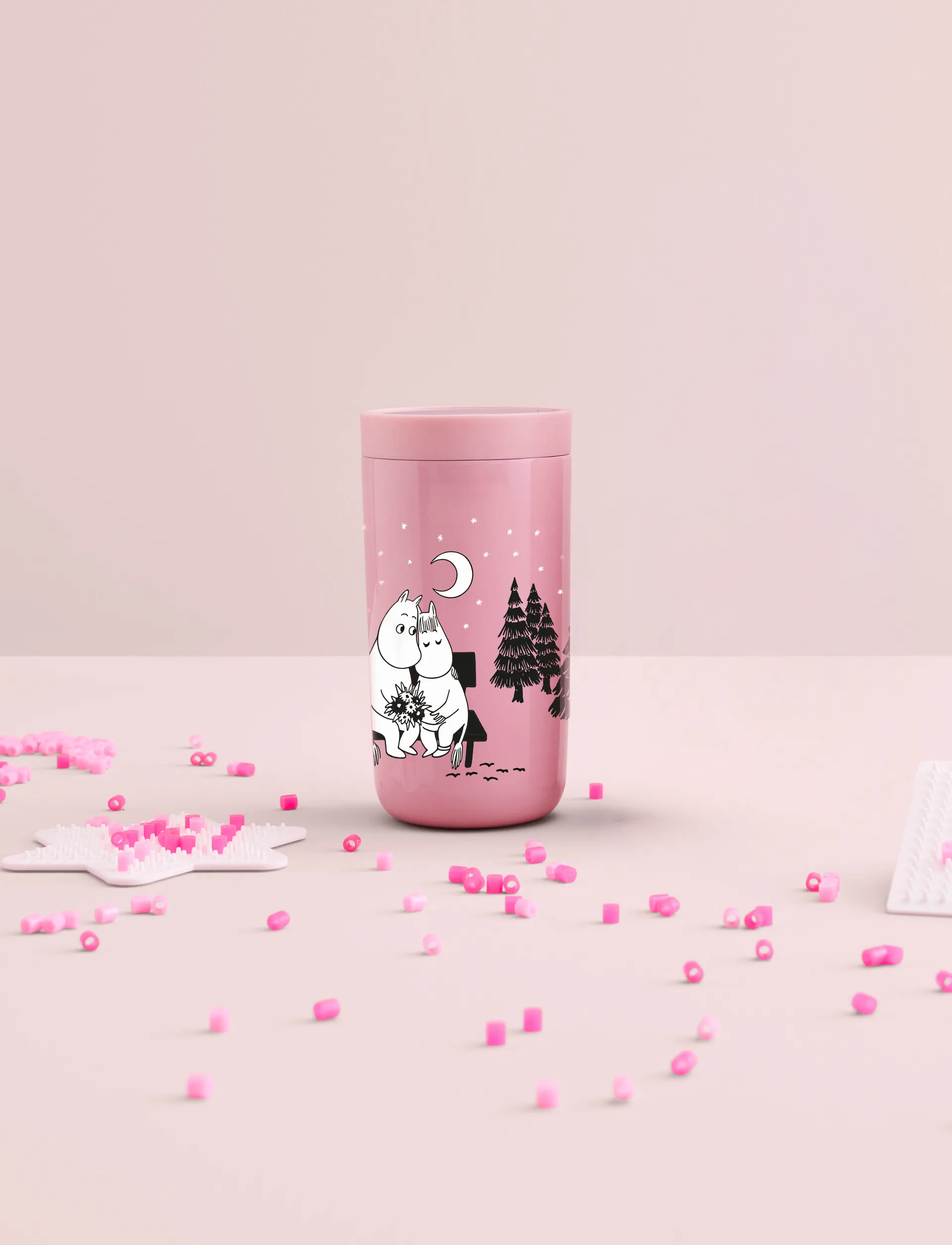 To Go Click Mumin caneca térmica 0,2 l, Eu amo você Stelton