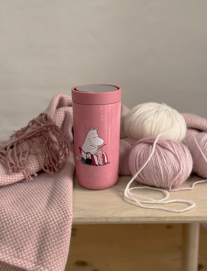 To Go Click Mumin caneca térmica 0,2 l, Moomin knitting Stelton