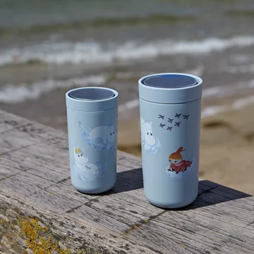 To Go Click Mumin caneca térmica 0,2 l - soft cloud - Stelton