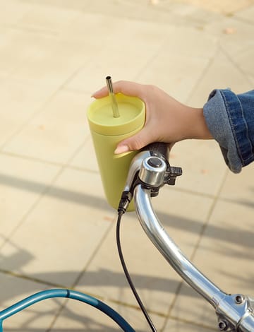To Go Sip caneca térmica com palhinha 0,4 L - Liso - Stelton