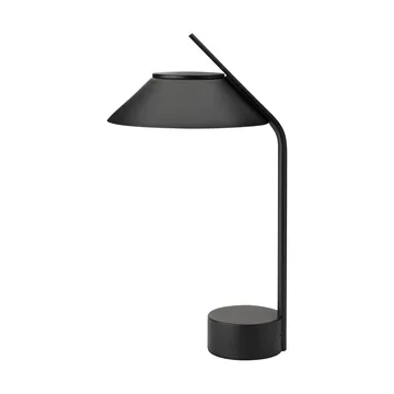 Vinkel LED candeeiro de mesa portátil - Preto - Stelton