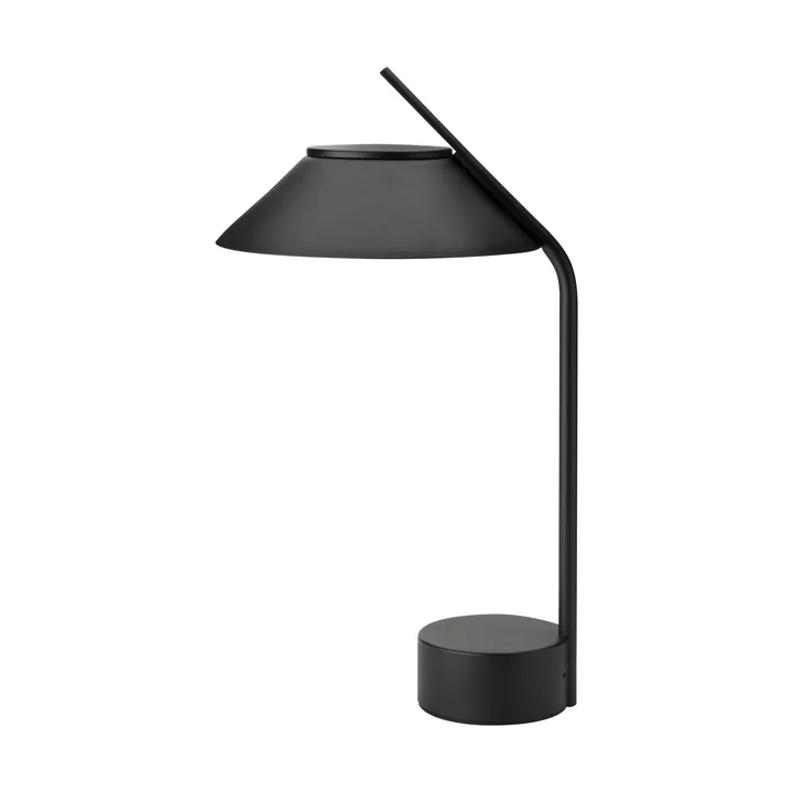 Vinkel LED candeeiro de mesa portátil - Preto - Stelton