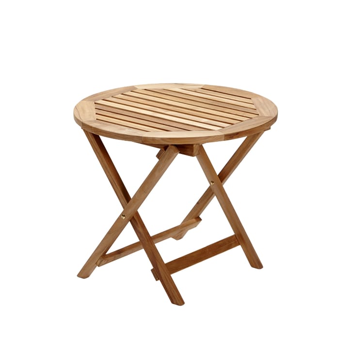 Mesa lateral Alnö Ø55 cm - Teak - Stockamöllan