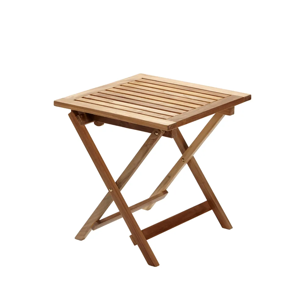 Mesa lateral Hanö 45x45 cm, Teak Stockamöllan