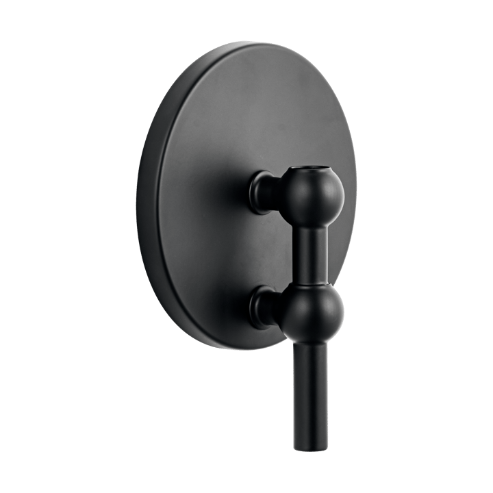 Castiçal de parede STOFF Nagel - Preto mate - STOFF