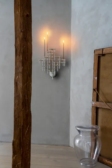 Castiçal STOFF Nagel 2 peças - Cromo - undefined - STOFF