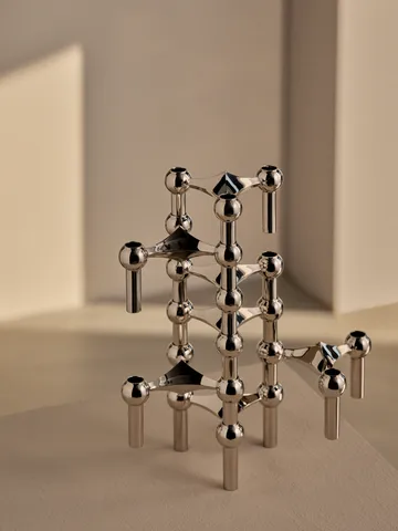 Castiçal STOFF Nagel 2 peças - Cromo - undefined - STOFF