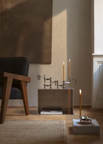 Castiçal 3-unidades Nagel BMF - Cromo - STOFF Nagel