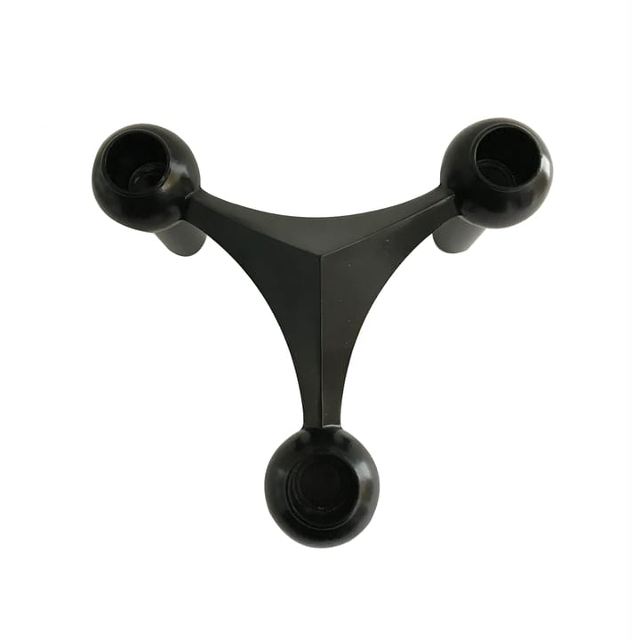 Nagel castiçal 3 unidades, preto STOFF