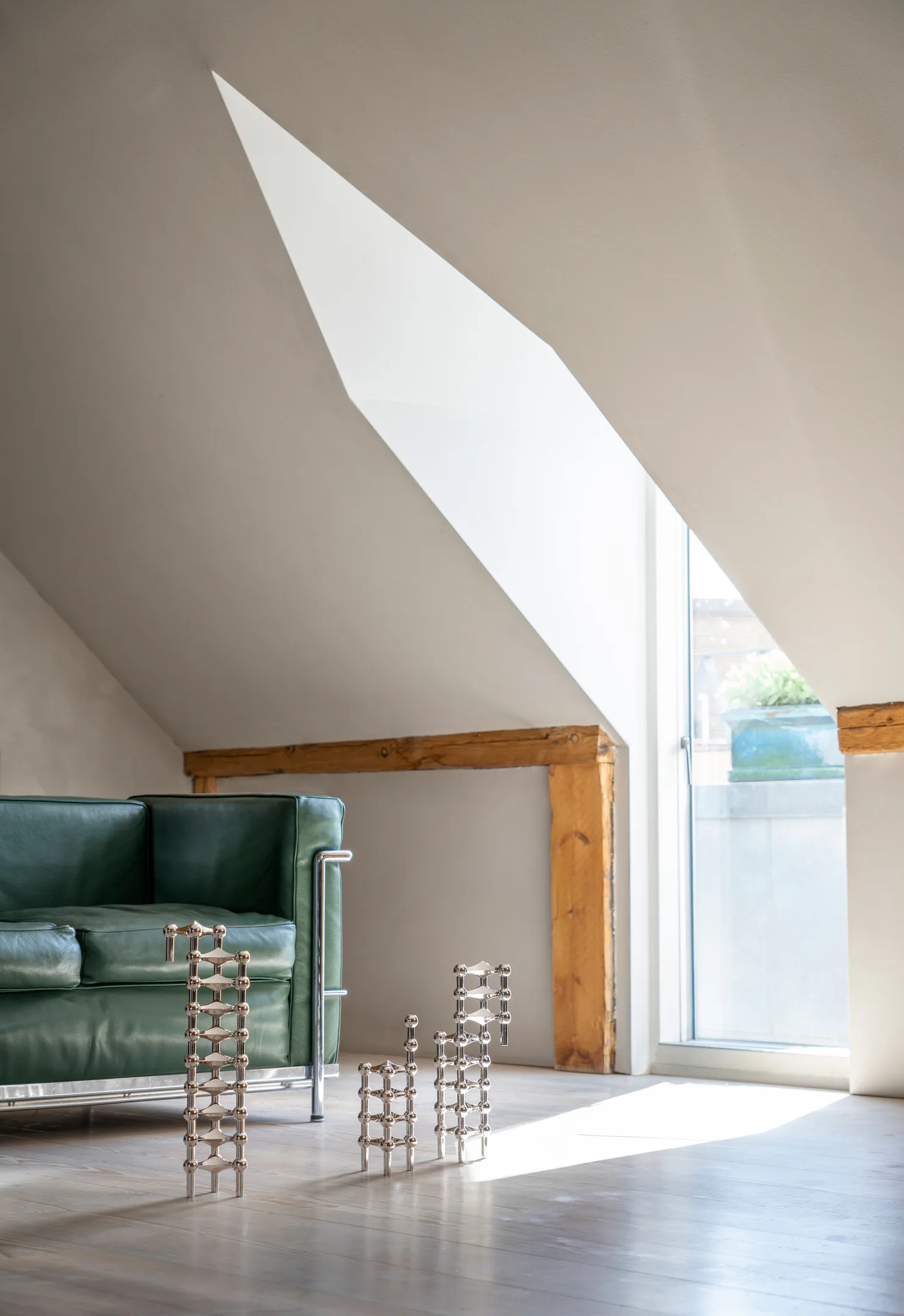 Nagel castiçal , Cromado STOFF