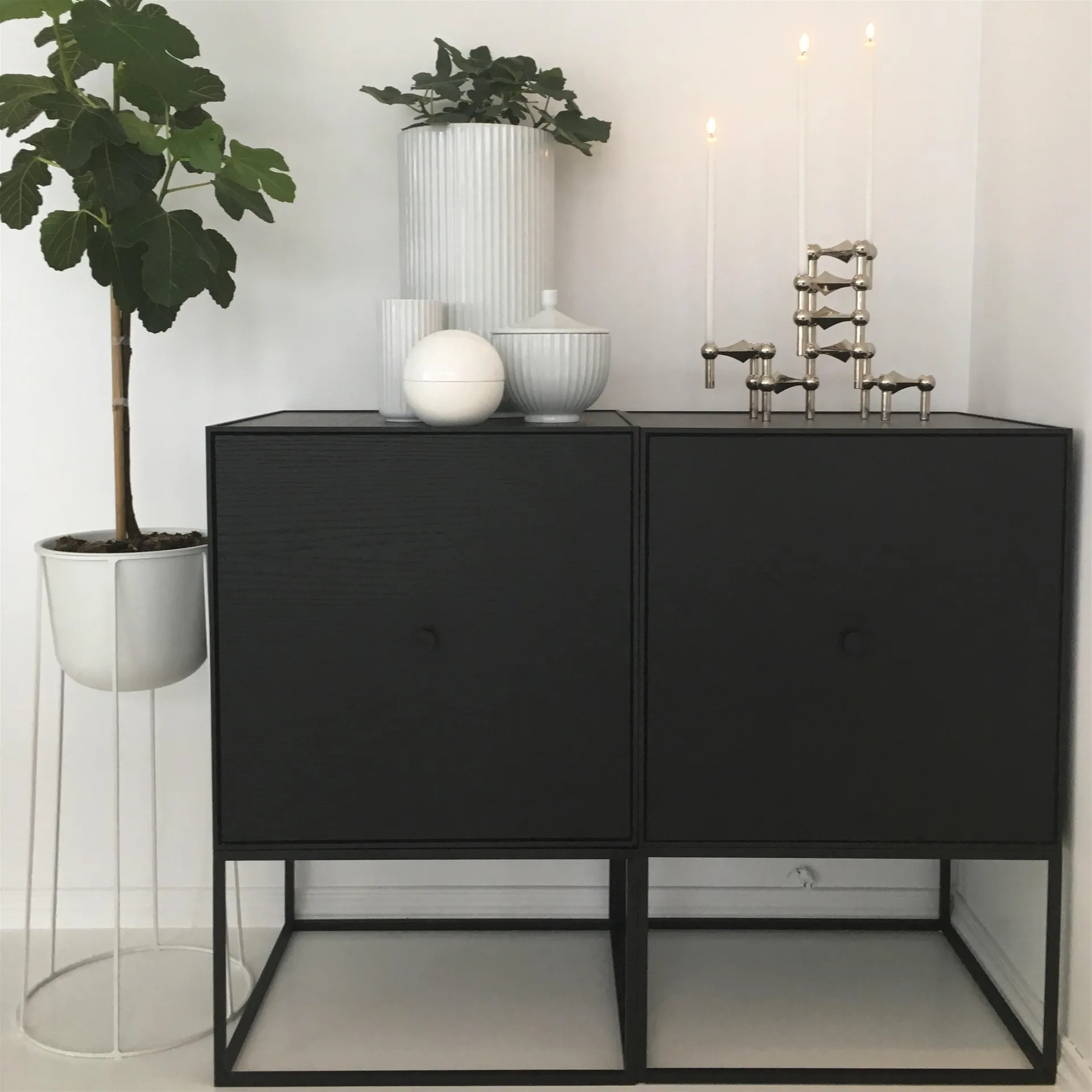 Nagel castiçal , Cromado STOFF