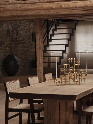 Nagel castiçal  - latão - STOFF