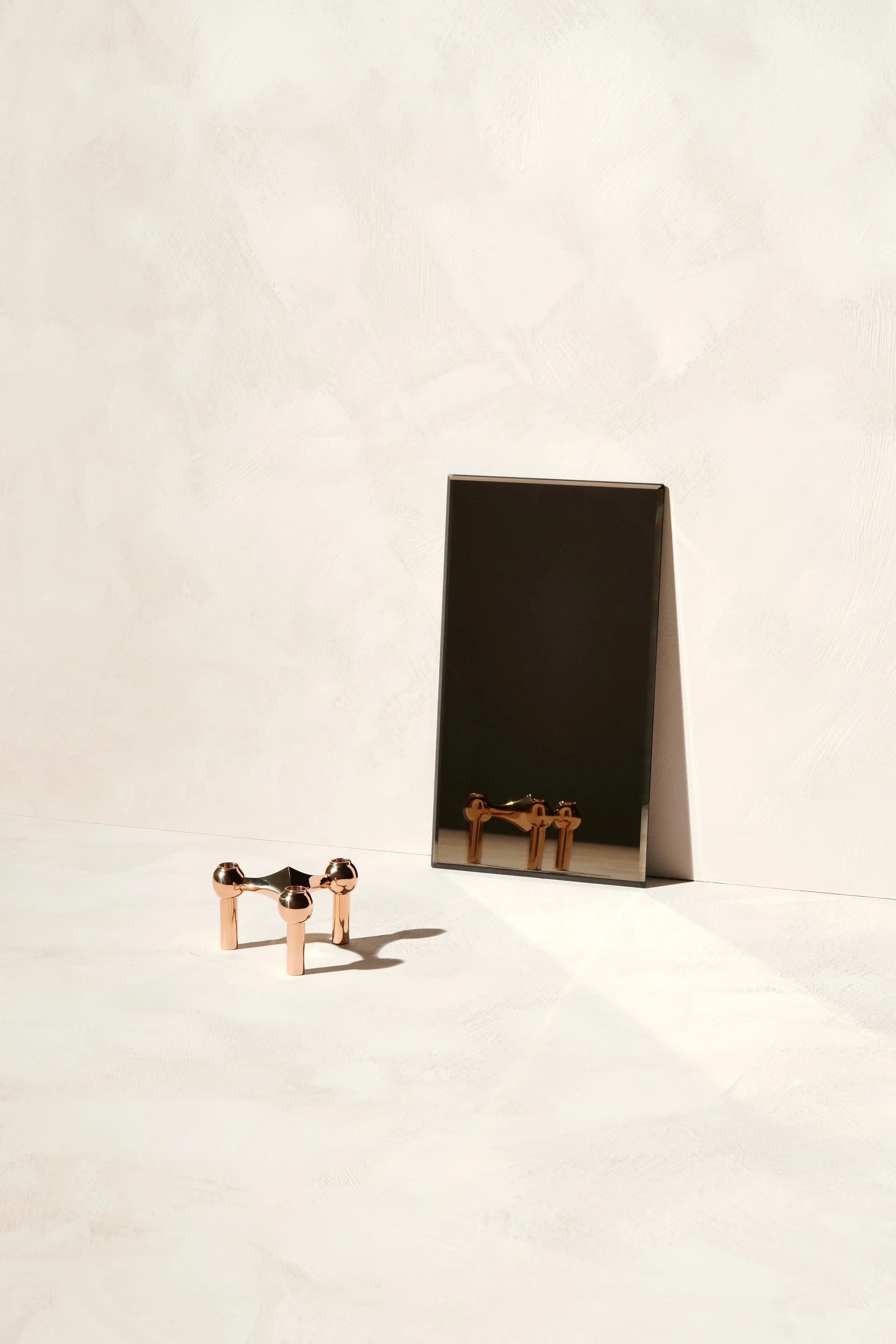 Nagel castiçal , Ouro rosa STOFF