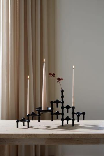 Nagel castiçal  - preto mate - STOFF