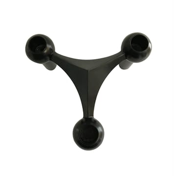 Nagel castiçal  - preto mate - STOFF