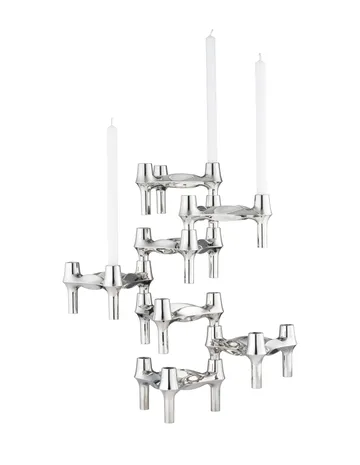Castiçal STOFF Nagel BMF - Cromo - STOFF Nagel