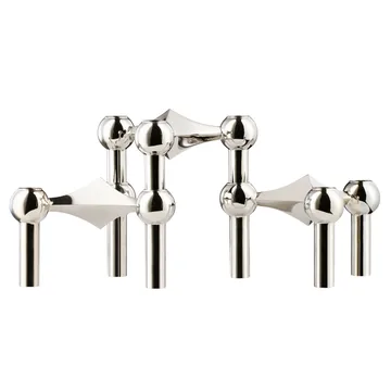 Nagel castiçal 3 unidades - crómio - STOFF Nagel