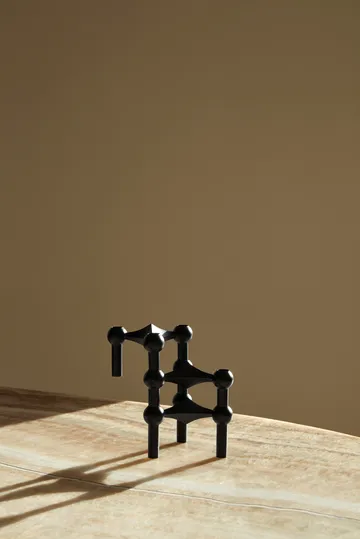 Nagel castiçal 3 unidades - preto - STOFF Nagel