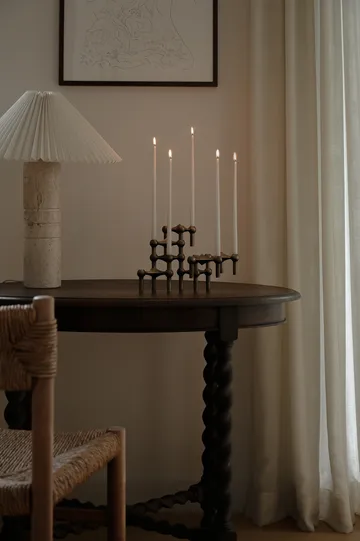 Nagel castiçal  - Bronzed brass - STOFF Nagel