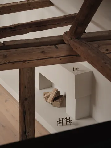 Nagel castiçal  - Bronzed brass - STOFF Nagel