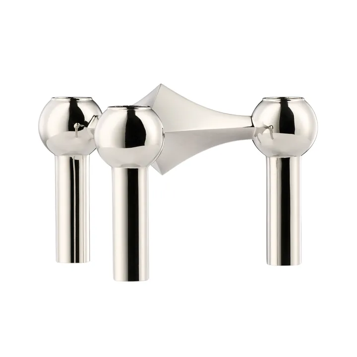 Nagel castiçal  - Cromado - STOFF Nagel