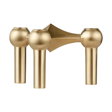 Nagel castiçal  - Latão escovado - STOFF Nagel