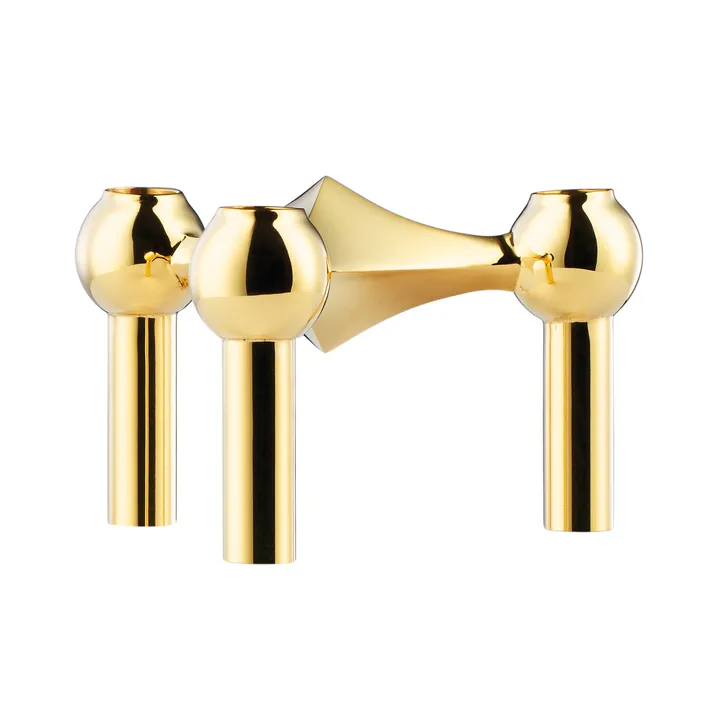 Nagel castiçal  - latão - STOFF Nagel