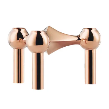 Nagel castiçal  - Ouro rosa - STOFF Nagel