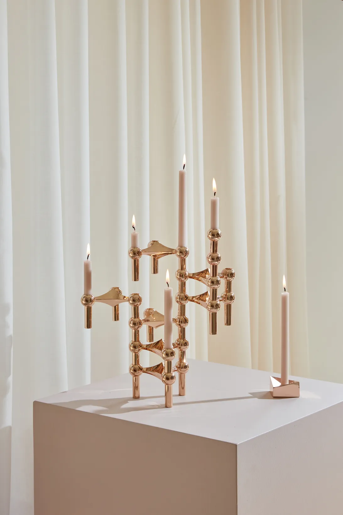 Nagel velas 12 unidades, Bege STOFF Nagel