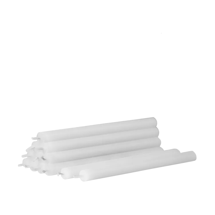 Nagel velas 12 unidades, branco STOFF Nagel