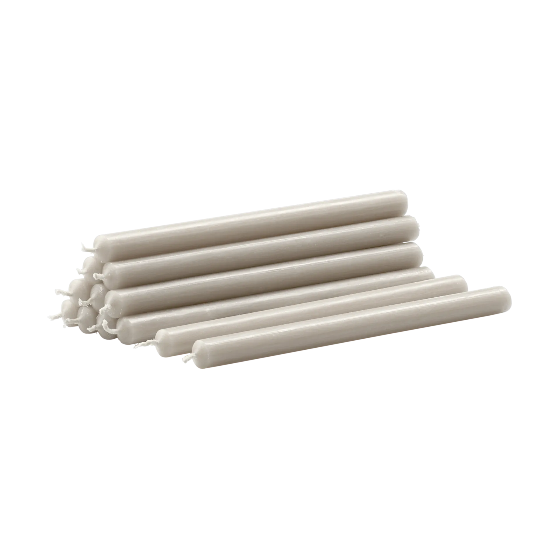 Nagel velas 12 unidades, Cinza linho STOFF Nagel
