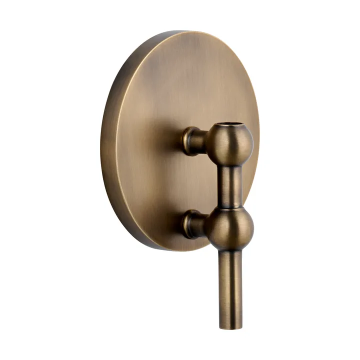 STOFF Nagel castiçal de parede  - Bronzed brass - STOFF Nagel