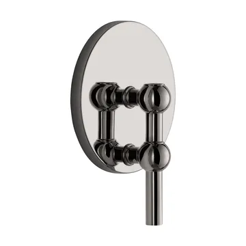 STOFF Nagel castiçal de parede  - Cromado preto - STOFF Nagel