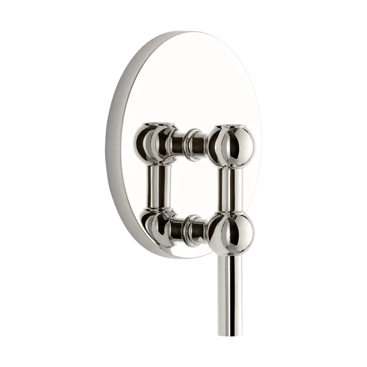 STOFF Nagel castiçal de parede  - Cromado - STOFF Nagel