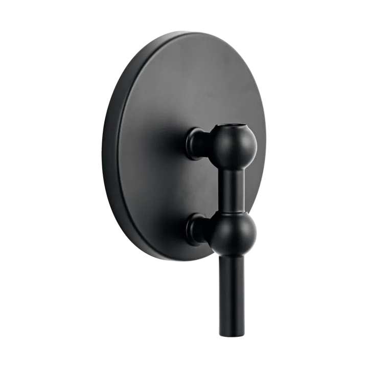 STOFF Nagel castiçal de parede  - Preto mate - STOFF Nagel