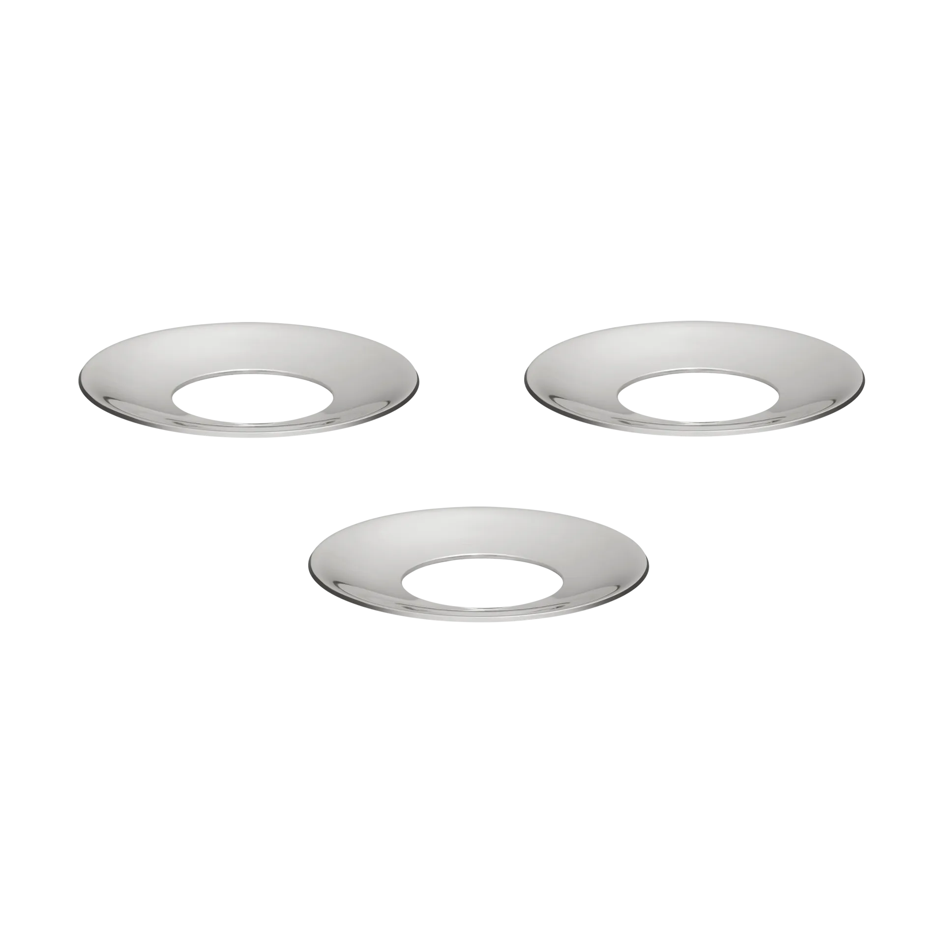 STOFF Nagel protetor de vela 3 unidades, Cromo STOFF Nagel