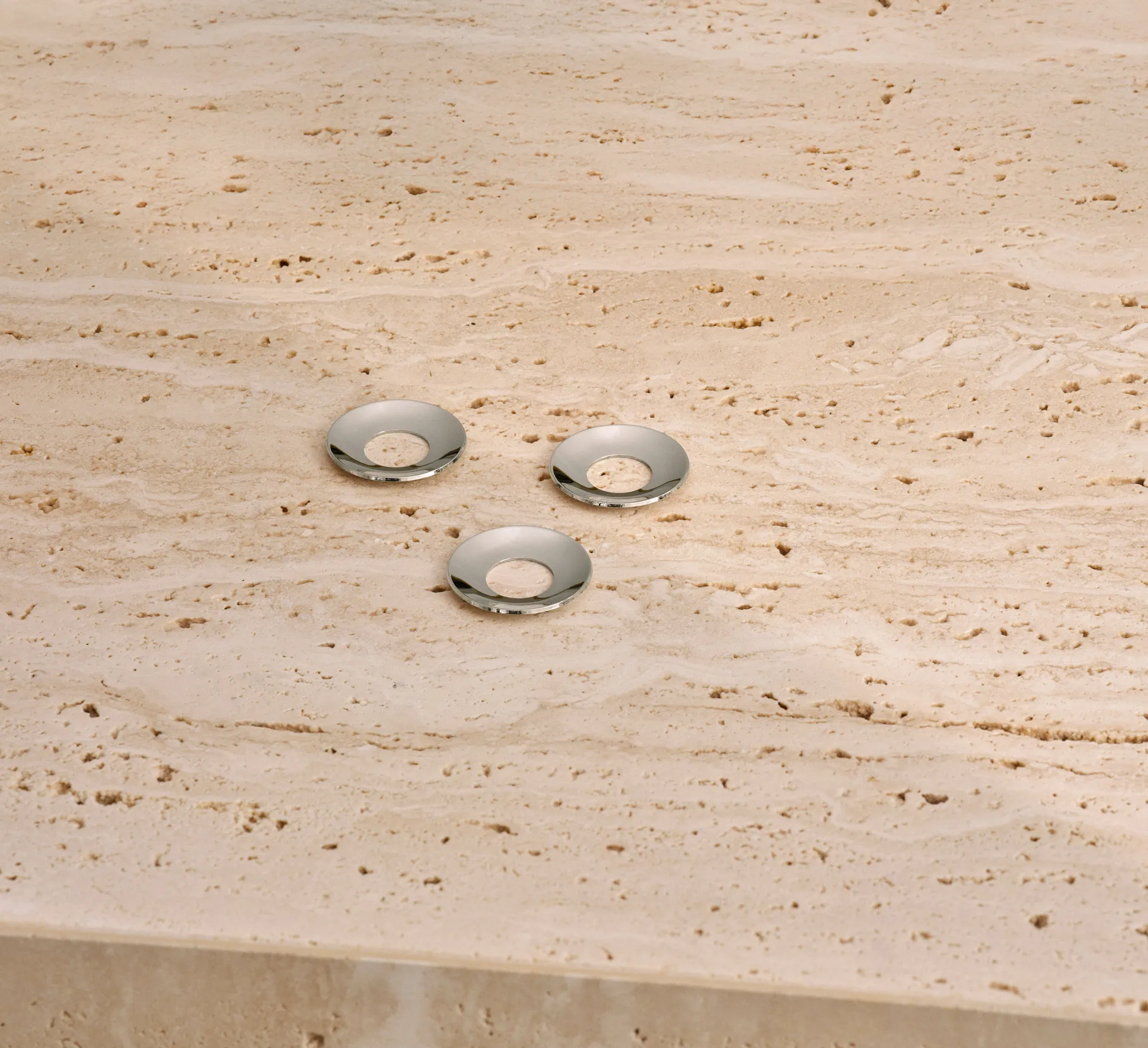 STOFF Nagel protetor de vela 3 unidades, Cromo STOFF Nagel