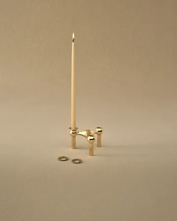 STOFF Nagel protetor de vela 3 unidades - Latão maciço - STOFF Nagel