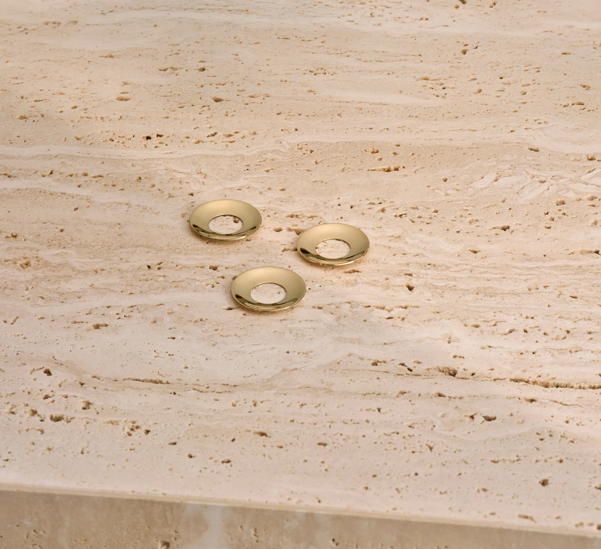 STOFF Nagel protetor de vela 3 unidades, Latão maciço STOFF Nagel