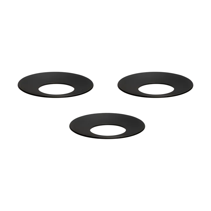 STOFF Nagel protetor de vela 3 unidades - Preto - STOFF Nagel