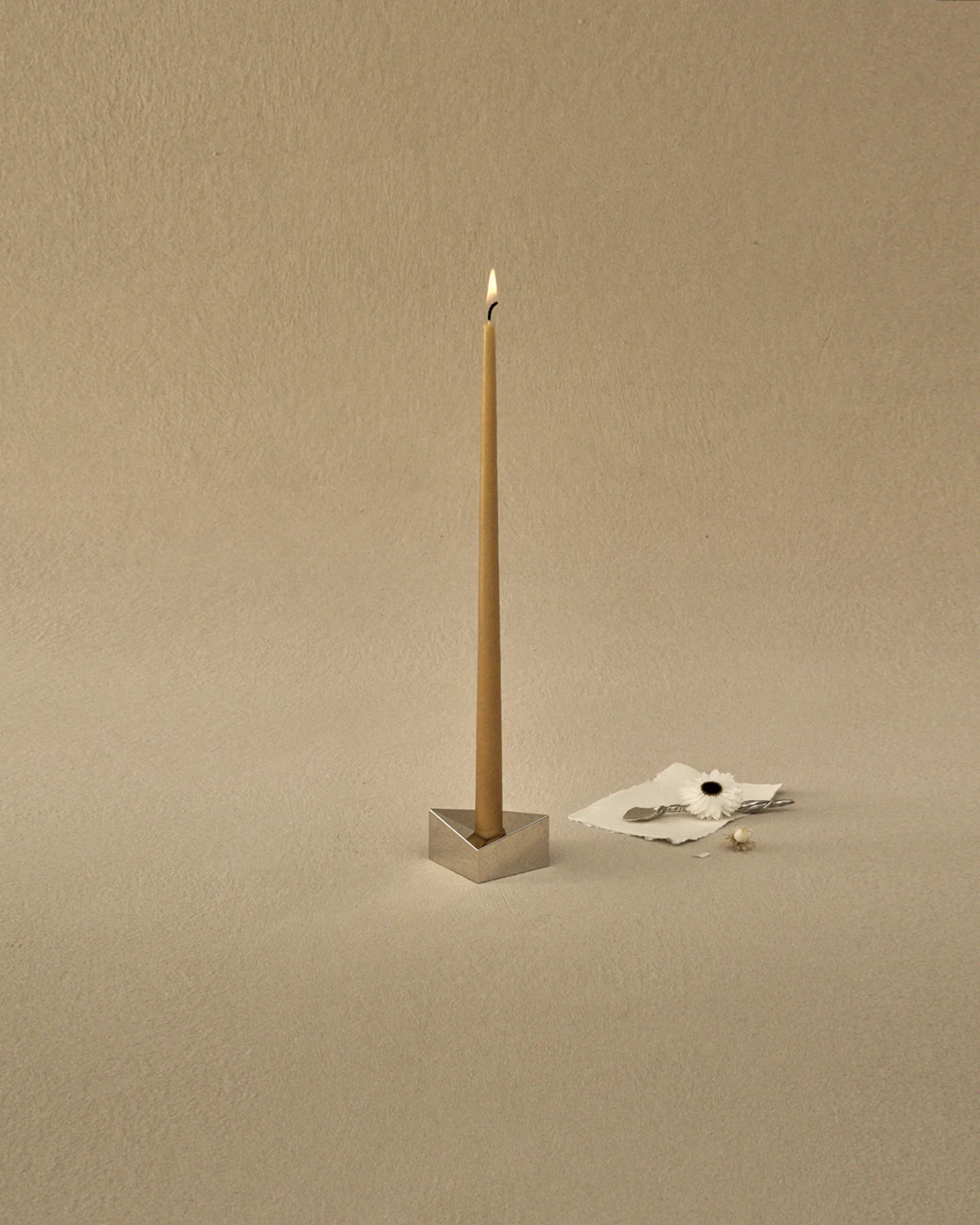 STOFF Nagel reflect castiçal pequeno 2,7 cm, Cromo STOFF Nagel