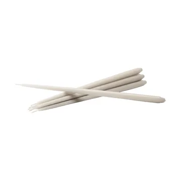 STOFF Nagel velas antigas Ester & Erik 6 unidades - areia - STOFF Nagel