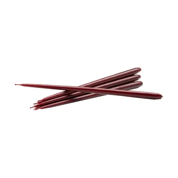 STOFF Nagel velas antigas Ester & Erik 6 unidades - Bordô vermelho - STOFF Nagel