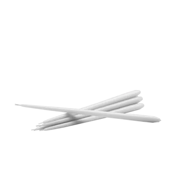 STOFF Nagel velas antigas Ester & Erik 6 unidades - Branco - STOFF Nagel